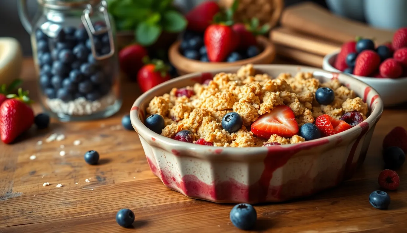 Easy Strawberry Crumble Recipe: Perfect Buttery Crisp Topping Every Time 10 Easy Strawberry Crumble Recipe: Perfect Buttery Crisp Topping Every Time 9