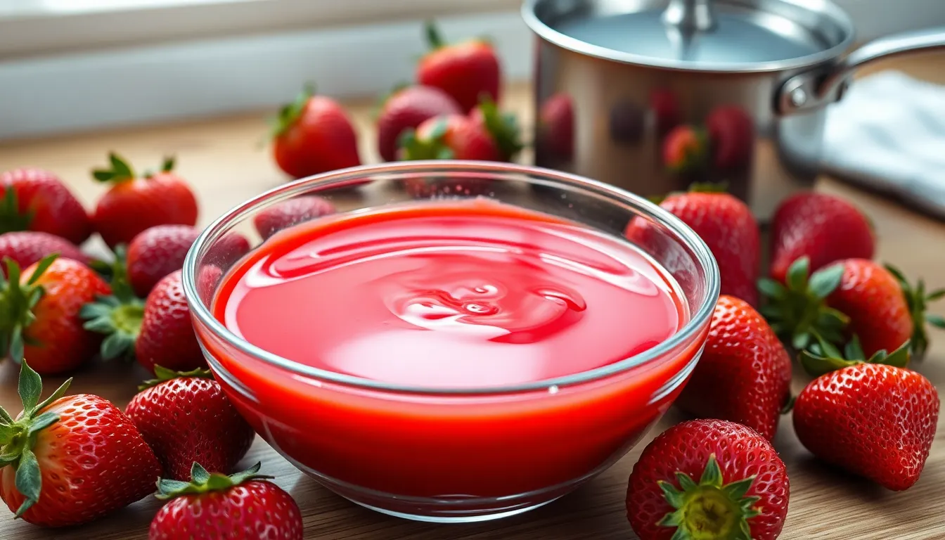 Perfect Strawberry Glaze Recipe: Easy 5-Ingredient Glaze for Any Dessert 10 Perfect Strawberry Glaze Recipe: Easy 5-Ingredient Glaze for Any Dessert 9