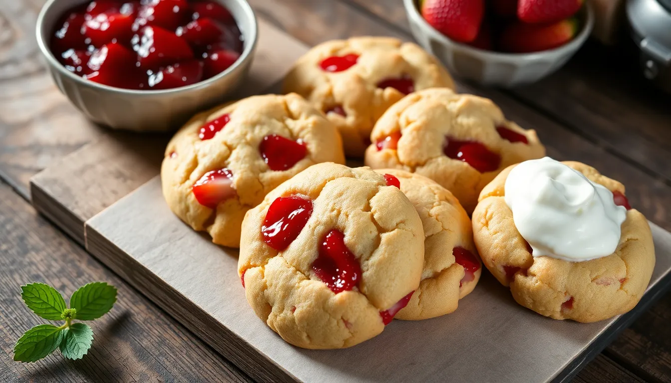 Easy Strawberry Shortcake Cookies Recipe (Ready in 30 Minutes!) 10 Easy Strawberry Shortcake Cookies Recipe (Ready in 30 Minutes!) 9