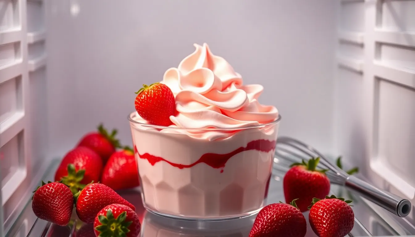 Easy Homemade Strawberry Whipped Cream Recipe (Ready in 10 Minutes!) 10 Easy Homemade Strawberry Whipped Cream Recipe (Ready in 10 Minutes!) 9