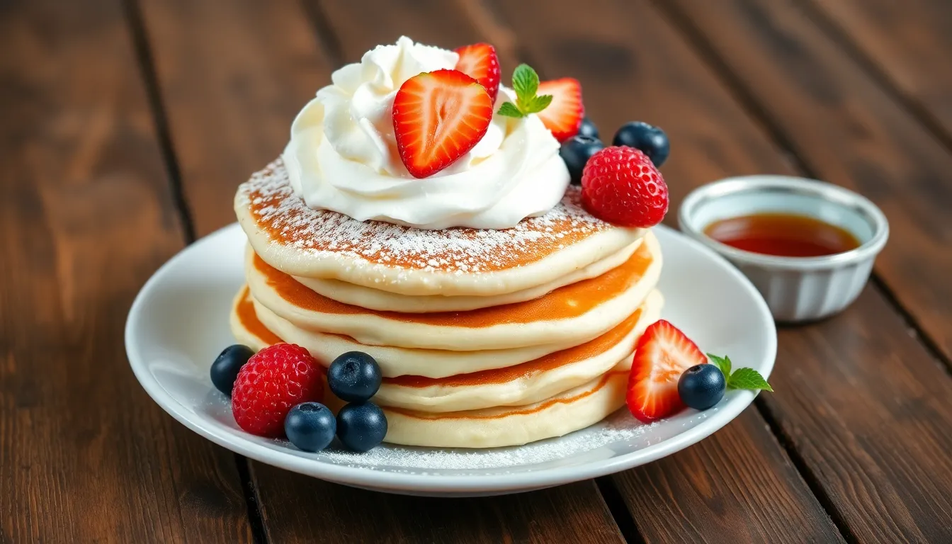 The Ultimate Sweet Cream Pancakes Recipe - Fluffy, Rich & Restaurant-Quality 10 The Ultimate Sweet Cream Pancakes Recipe - Fluffy, Rich & Restaurant-Quality 9