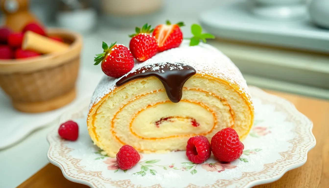 Perfect Vanilla Swiss Roll Cake Recipe: Easy Step-by-Step Guide (Bakery-Quality!) 10 Perfect Vanilla Swiss Roll Cake Recipe: Easy Step-by-Step Guide (Bakery-Quality!) 9