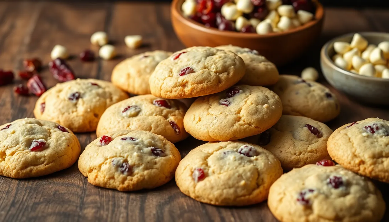 Best White Chocolate Cranberry Cookies Recipe - Soft, Chewy & Irresistible 10 Best White Chocolate Cranberry Cookies Recipe - Soft, Chewy & Irresistible 9