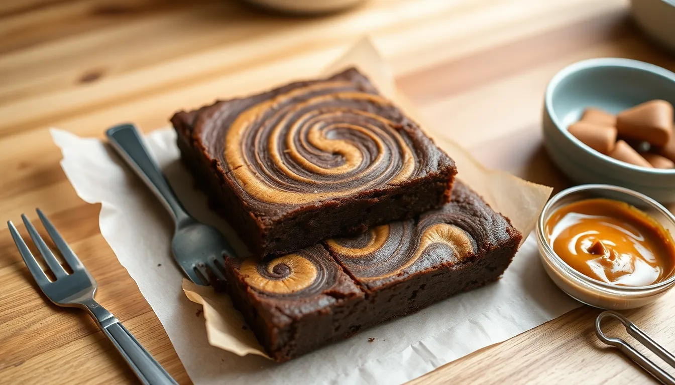 Ultimate Biscoff Brownies Recipe: Fudgy Chocolate Swirled with Cookie Butter 12 Ultimate Biscoff Brownies Recipe: Fudgy Chocolate Swirled with Cookie Butter 11