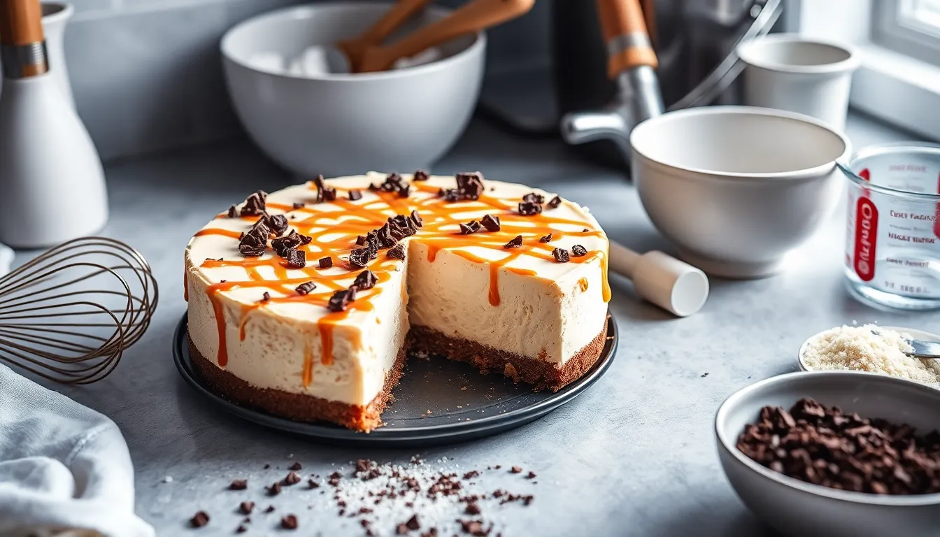 Easy No-Bake Caramilk Cheesecake Recipe (Ready in 4 Hours!) 12 Easy No-Bake Caramilk Cheesecake Recipe (Ready in 4 Hours!) 11