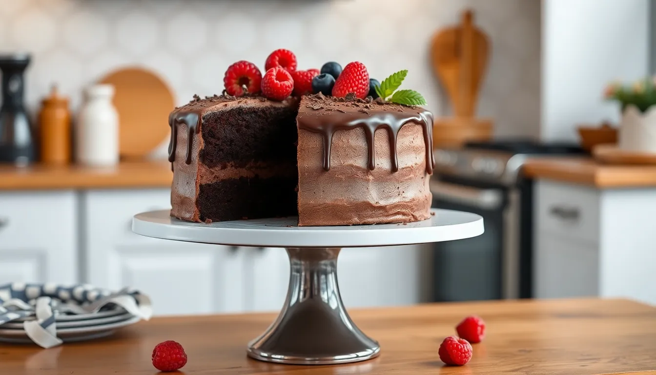 Ultimate Chocolate Fudge Layer Cake Recipe: Moist, Rich & Irresistible 12 Ultimate Chocolate Fudge Layer Cake Recipe: Moist, Rich & Irresistible 11