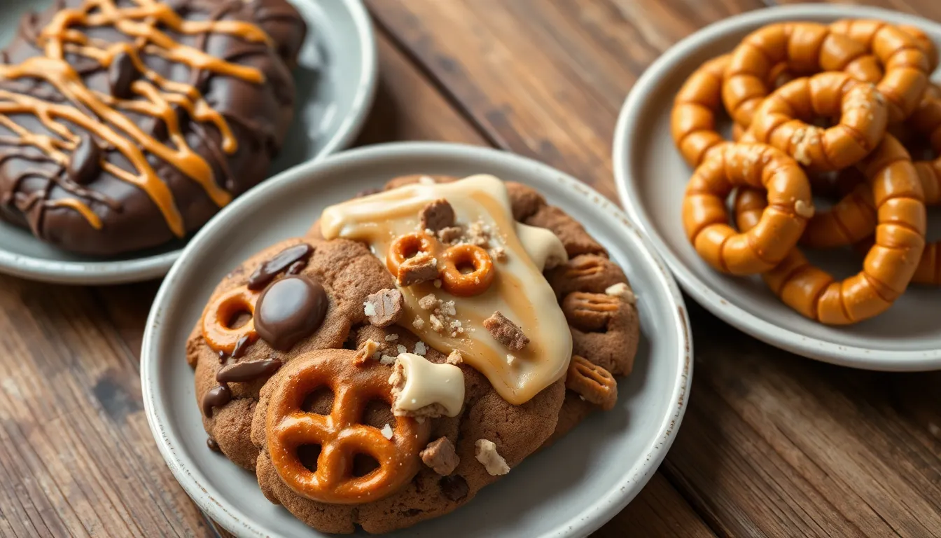 Easy Chocolate Pretzel Cookies Recipe: Sweet & Salty Perfection in Every Bite 12 Easy Chocolate Pretzel Cookies Recipe: Sweet & Salty Perfection in Every Bite 11
