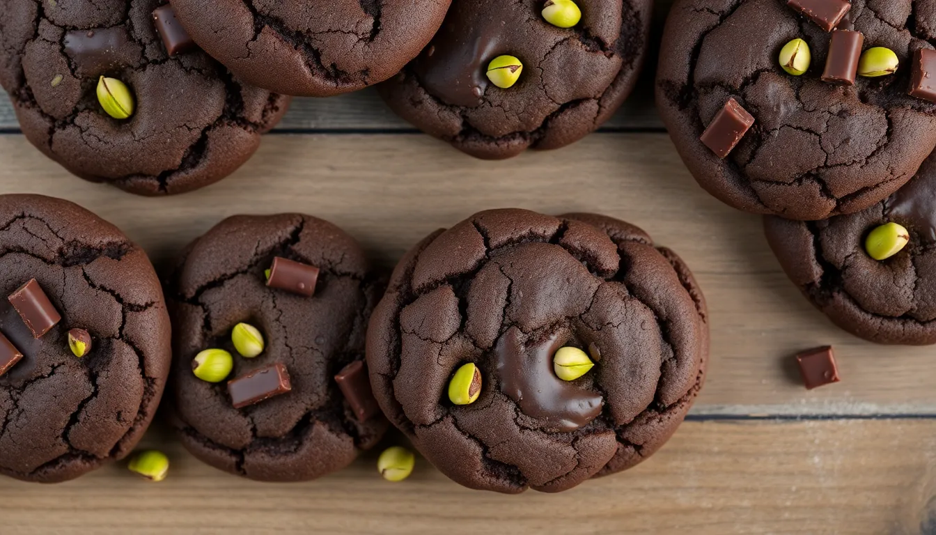 Dark Chocolate Pistachio Cookies Recipe (Bakery-Quality Results Every Time!) 12 Dark Chocolate Pistachio Cookies Recipe (Bakery-Quality Results Every Time!) 11
