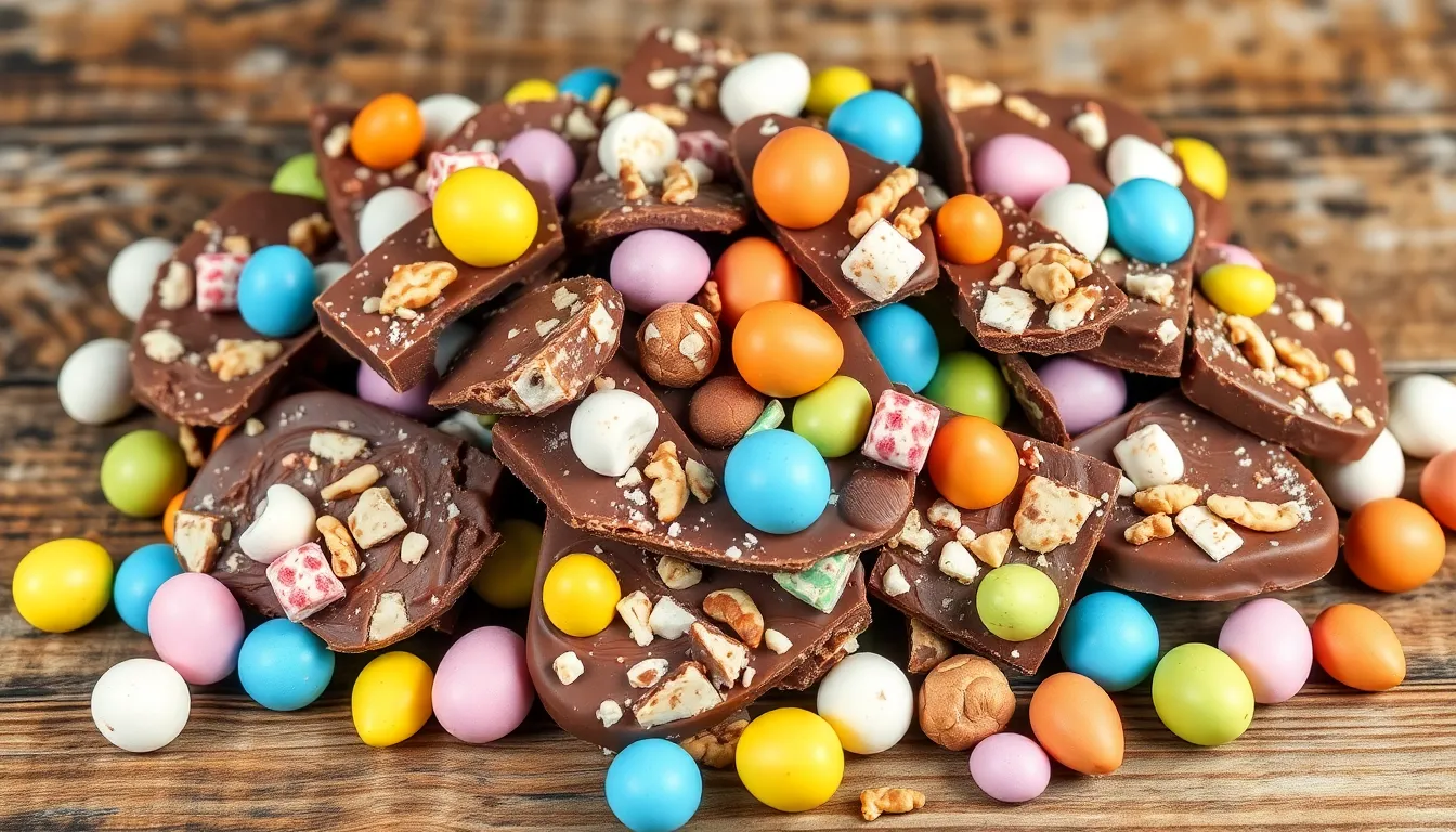 Easy Easter Egg Rocky Road Recipe - No-Bake Dessert Using Leftover Easter Candy 12 Easy Easter Egg Rocky Road Recipe - No-Bake Dessert Using Leftover Easter Candy 11
