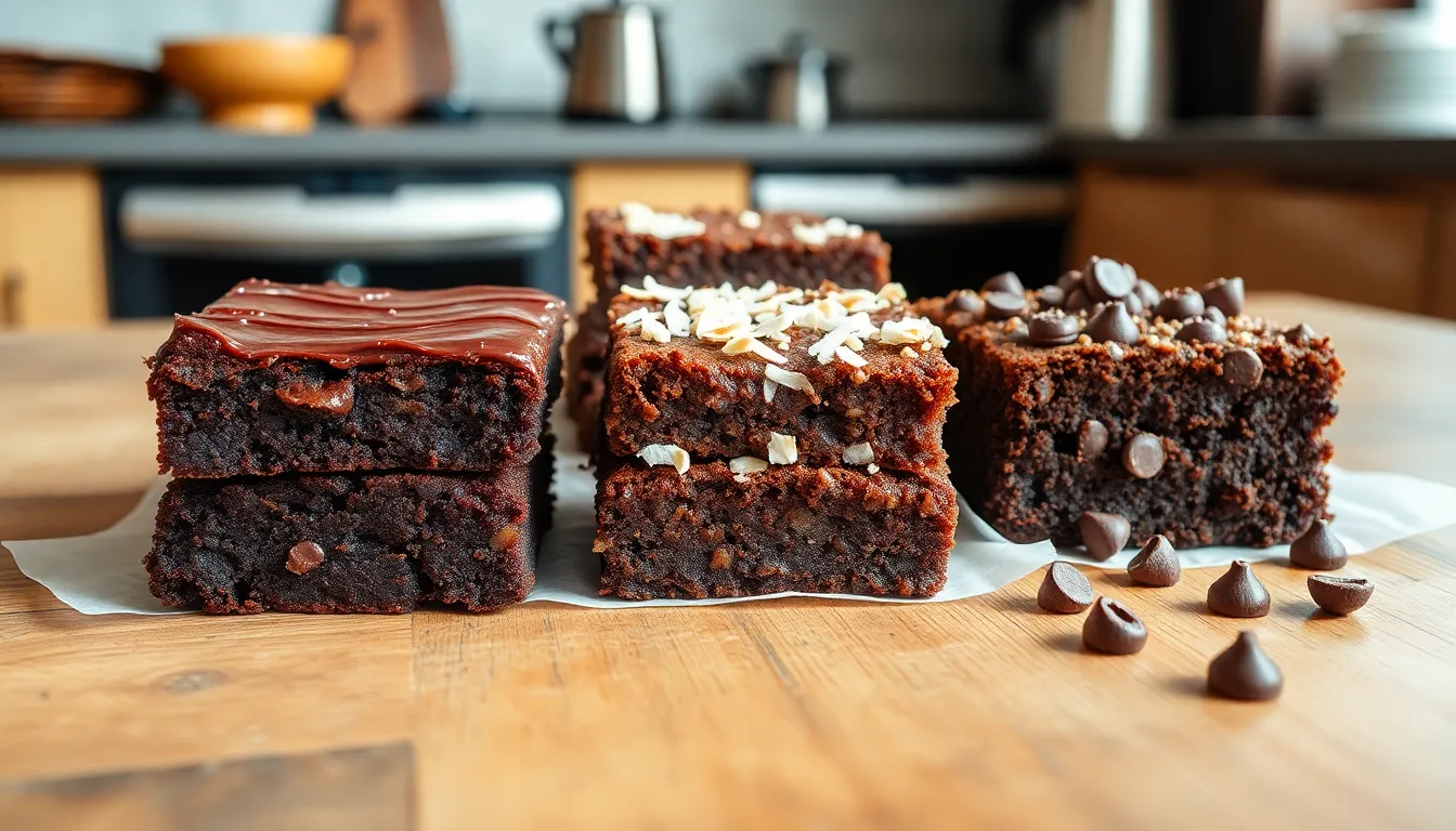 Fudgy Flourless Brownies Recipe: Gluten-Free Chocolate Heaven in 30 Minutes 12 Fudgy Flourless Brownies Recipe: Gluten-Free Chocolate Heaven in 30 Minutes 11
