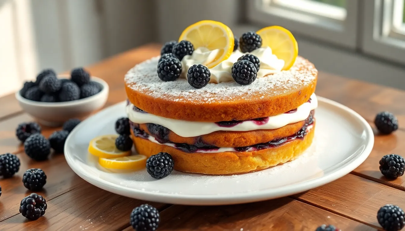 Perfect Lemon Blackberry Cake Recipe (Moist & Bursting with Fresh Flavor!) 12 Perfect Lemon Blackberry Cake Recipe (Moist & Bursting with Fresh Flavor!) 11