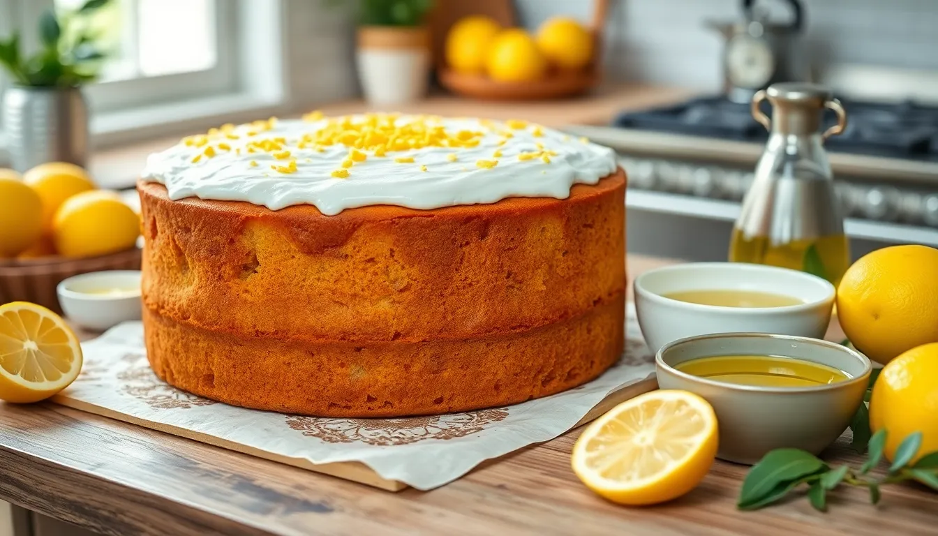 Easy Lemon Yogurt Cake Recipe: Moist, One-Bowl Mediterranean Dessert 12 Easy Lemon Yogurt Cake Recipe: Moist, One-Bowl Mediterranean Dessert 11
