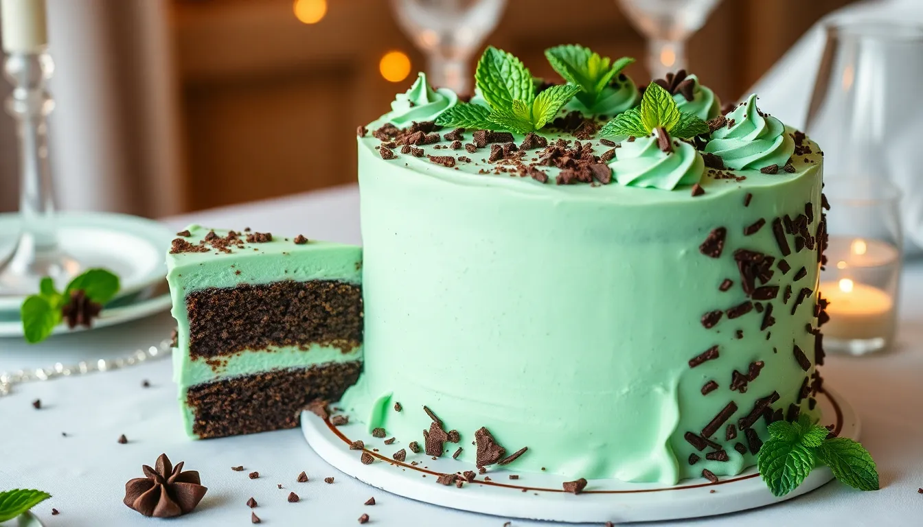 Ultimate Mint Chocolate Cake Recipe: Moist, Rich & Irresistibly Delicious 12 Ultimate Mint Chocolate Cake Recipe: Moist, Rich & Irresistibly Delicious 11