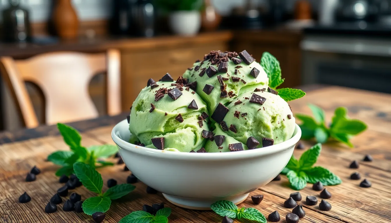 How to Make Perfect Mint Chocolate Chip Ice Cream at Home (Easy Recipe + Tips) 11