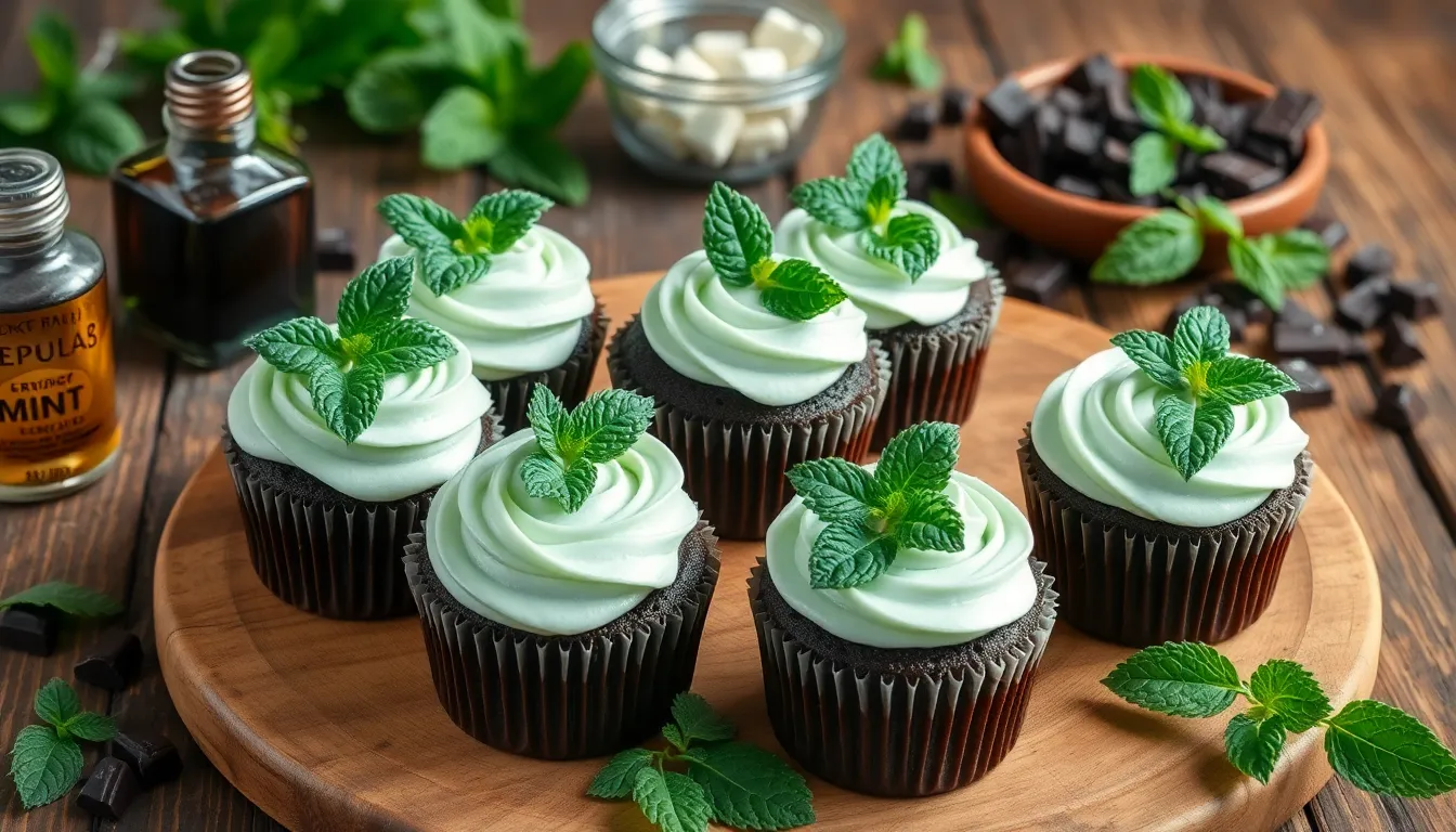 Perfect Mint Chocolate Cupcakes Recipe (Easy & Deliciously Moist!) 12 Perfect Mint Chocolate Cupcakes Recipe (Easy & Deliciously Moist!) 11
