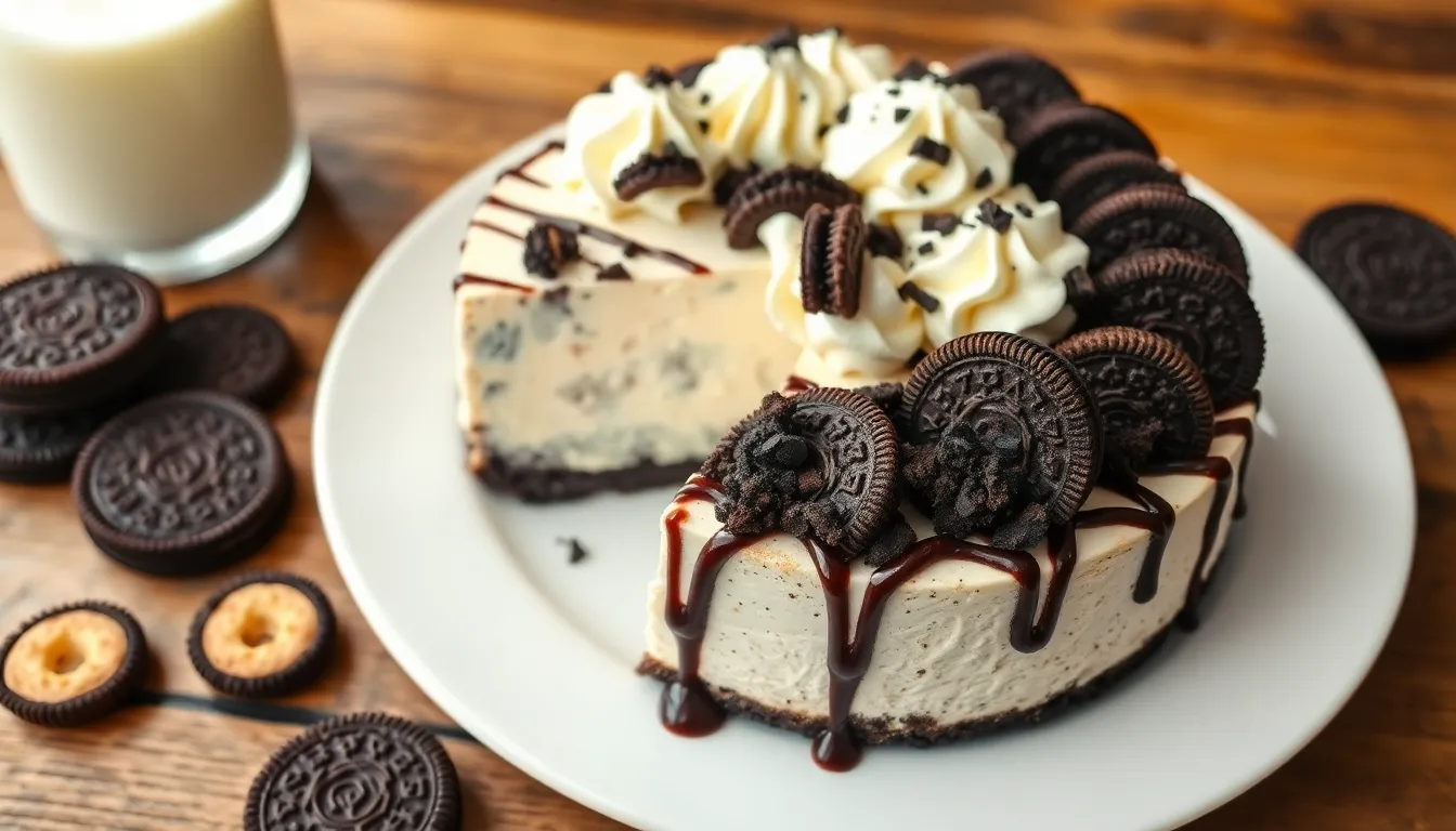 Easy No Bake Oreo Cheesecake Recipe (Ready in 20 Minutes!) 12 Easy No Bake Oreo Cheesecake Recipe (Ready in 20 Minutes!) 11