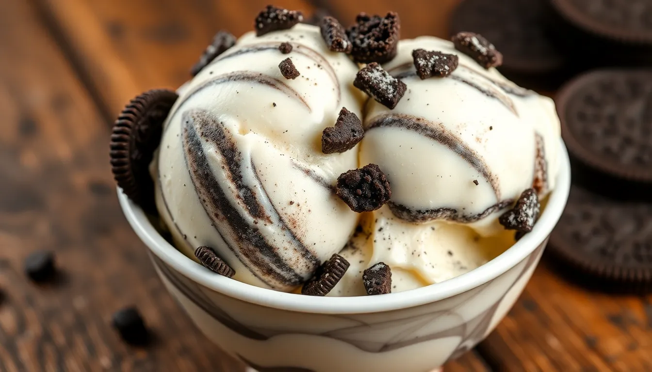 Homemade Oreo Ice Cream Recipe: Creamy, Chunky & Better Than Store-Bought 12 Homemade Oreo Ice Cream Recipe: Creamy, Chunky & Better Than Store-Bought 11