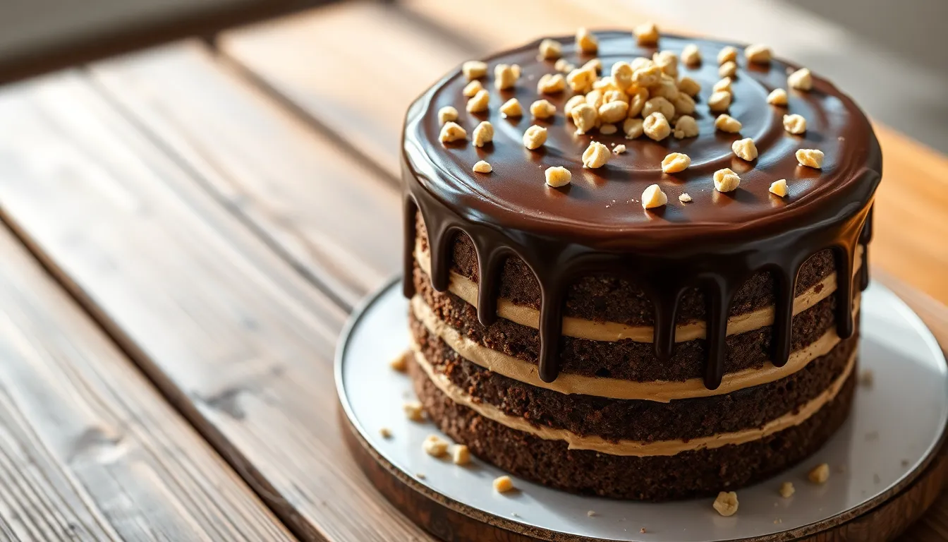 Ultimate Peanut Butter Cake Recipe: Moist, Rich & Easy to Make at Home 12 Ultimate Peanut Butter Cake Recipe: Moist, Rich & Easy to Make at Home 11