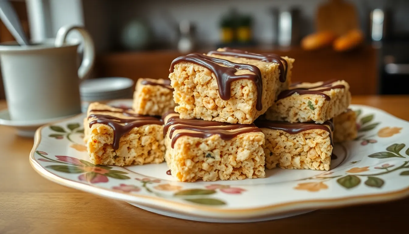 Easy No-Bake Peanut Butter Rice Krispie Bars Recipe (Ready in 15 Minutes!) 12 Easy No-Bake Peanut Butter Rice Krispie Bars Recipe (Ready in 15 Minutes!) 11