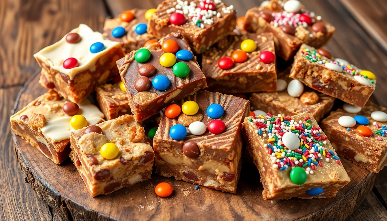 Easy No-Bake Peanut Butter Rocky Road Recipe (Ready in 4 Hours!) 12 Easy No-Bake Peanut Butter Rocky Road Recipe (Ready in 4 Hours!) 11