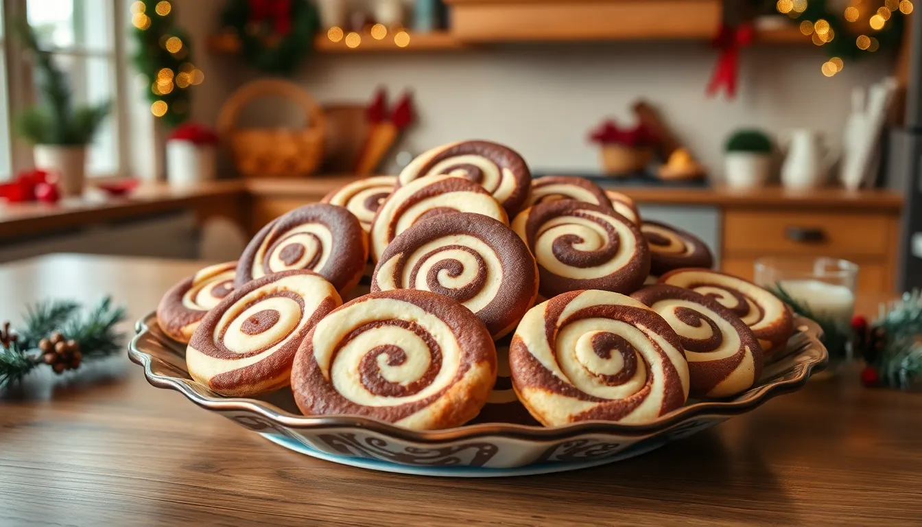 Perfect Pinwheel Cookies Recipe: Easy Vanilla & Chocolate Swirl Cookies 12 Perfect Pinwheel Cookies Recipe: Easy Vanilla & Chocolate Swirl Cookies 11