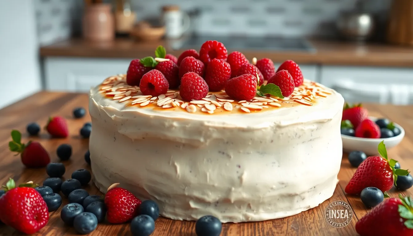Easy Raspberry Almond Cake Recipe: Moist, Sweet & Bakery-Quality Results 12 Easy Raspberry Almond Cake Recipe: Moist, Sweet & Bakery-Quality Results 11