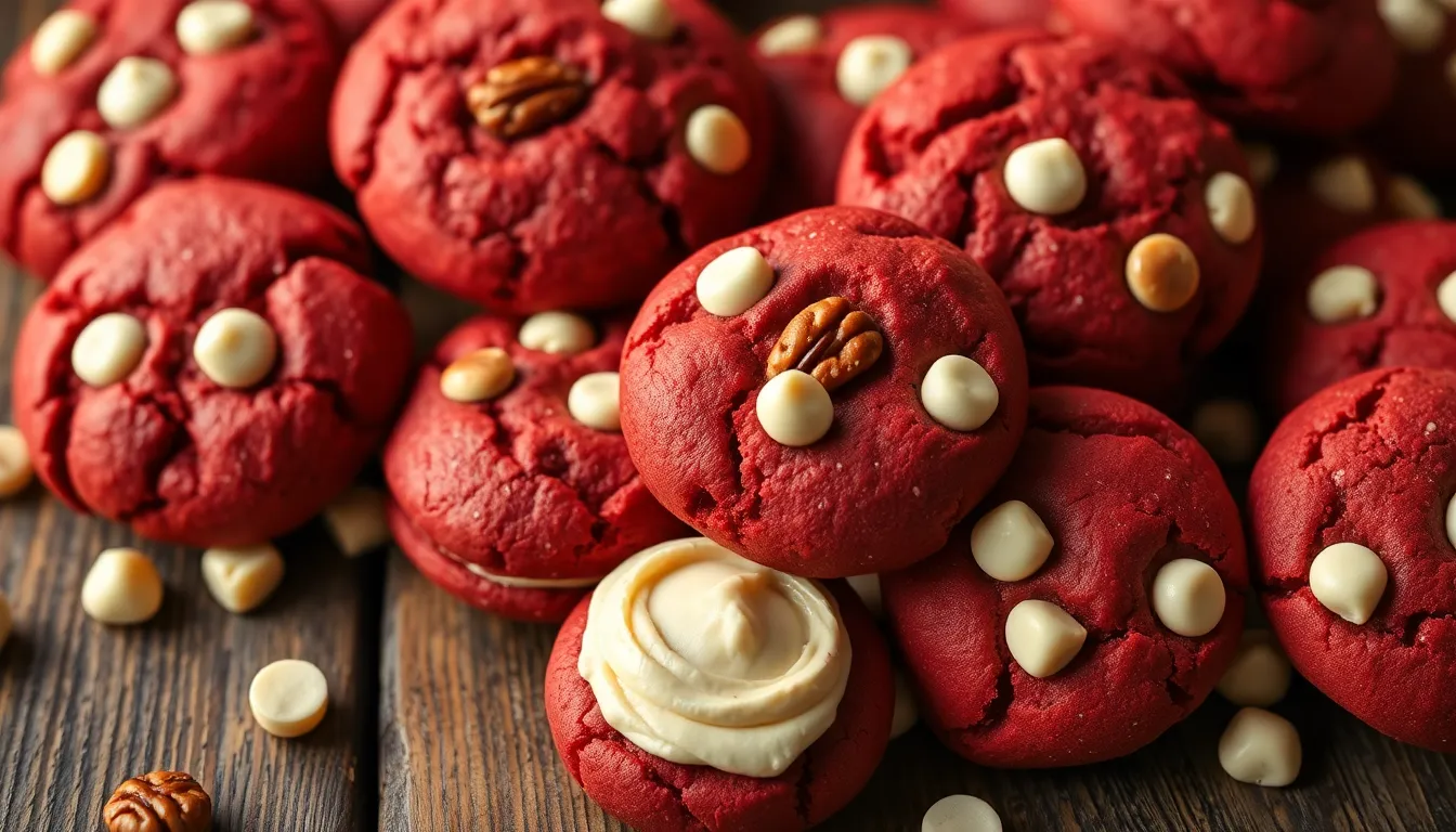 Easy Red Velvet Cake Mix Cookies: Soft, Chewy & Ready in 15 Minutes 12 Easy Red Velvet Cake Mix Cookies: Soft, Chewy & Ready in 15 Minutes 11