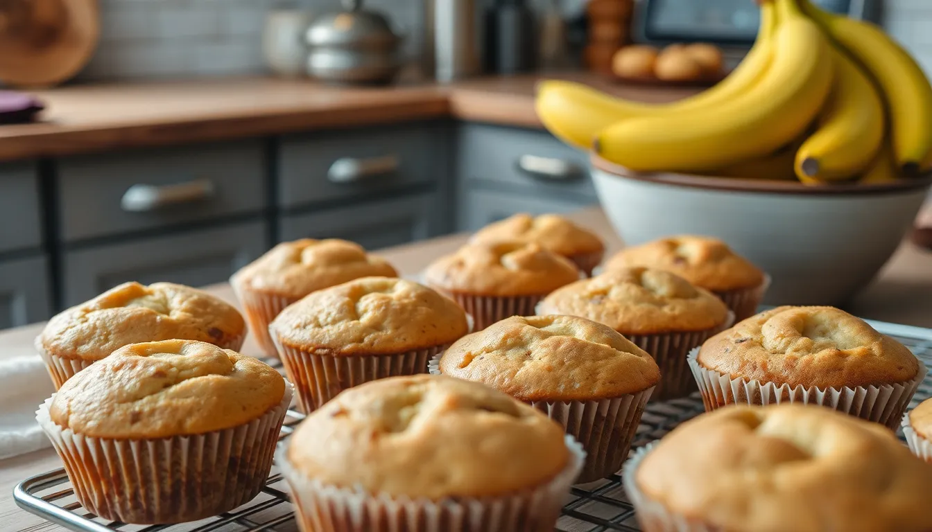 Small Batch Banana Muffins Recipe: Perfect 6-Muffin Recipe for Overripe Bananas 12 Small Batch Banana Muffins Recipe: Perfect 6-Muffin Recipe for Overripe Bananas 11