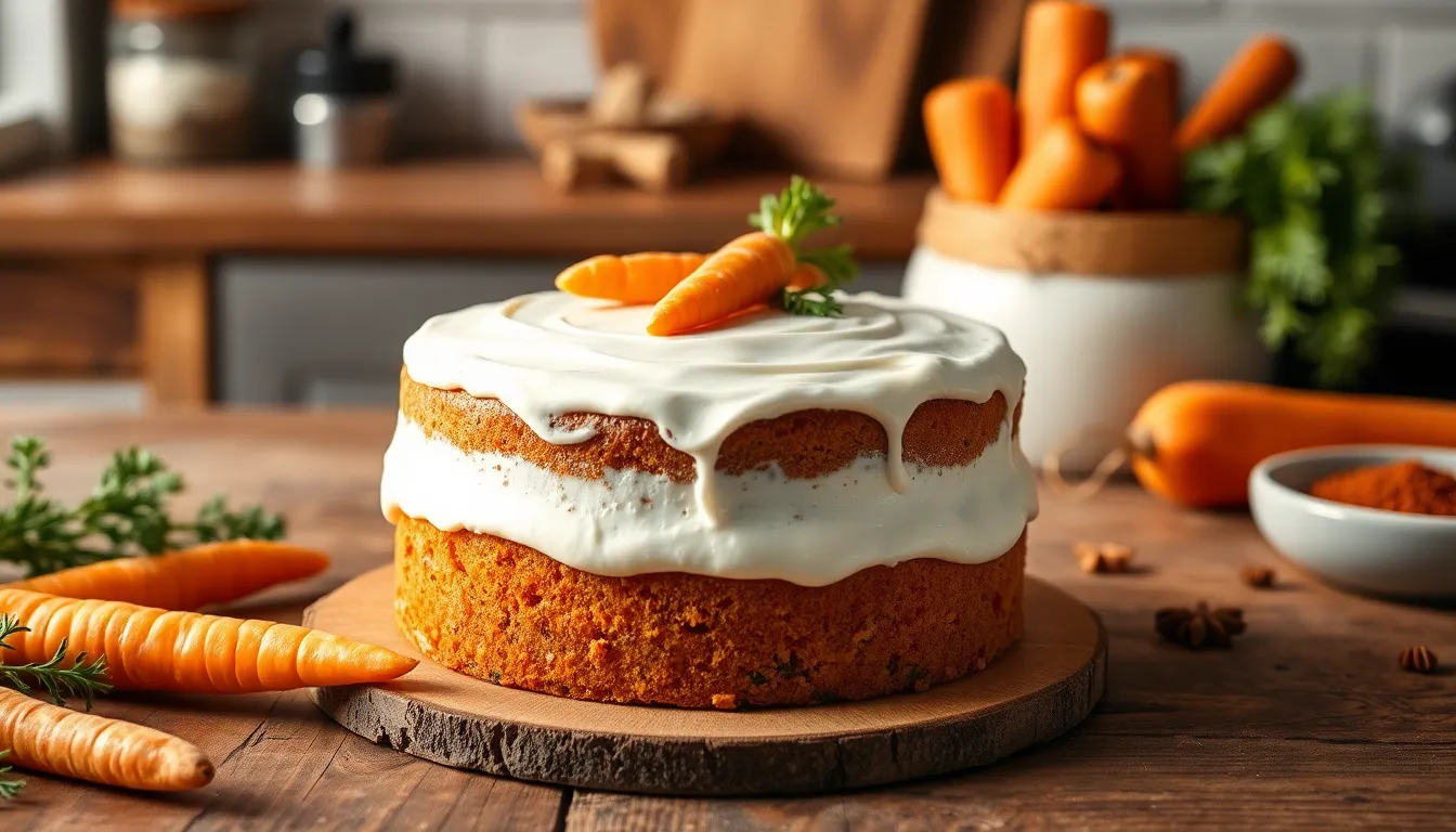 Small Carrot Cake Recipe: Perfect 6-Inch Dessert for 2-6 People (Easy + Moist!) 11