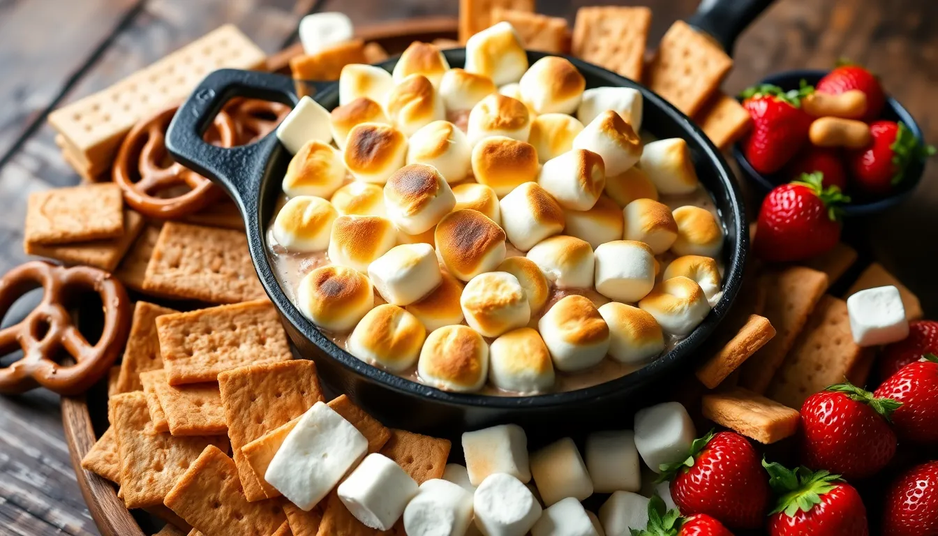 Easy S'mores Dip Recipe: Melted Chocolate Heaven in 10 Minutes (No Campfire Needed!) 12 Easy S'mores Dip Recipe: Melted Chocolate Heaven in 10 Minutes (No Campfire Needed!) 11