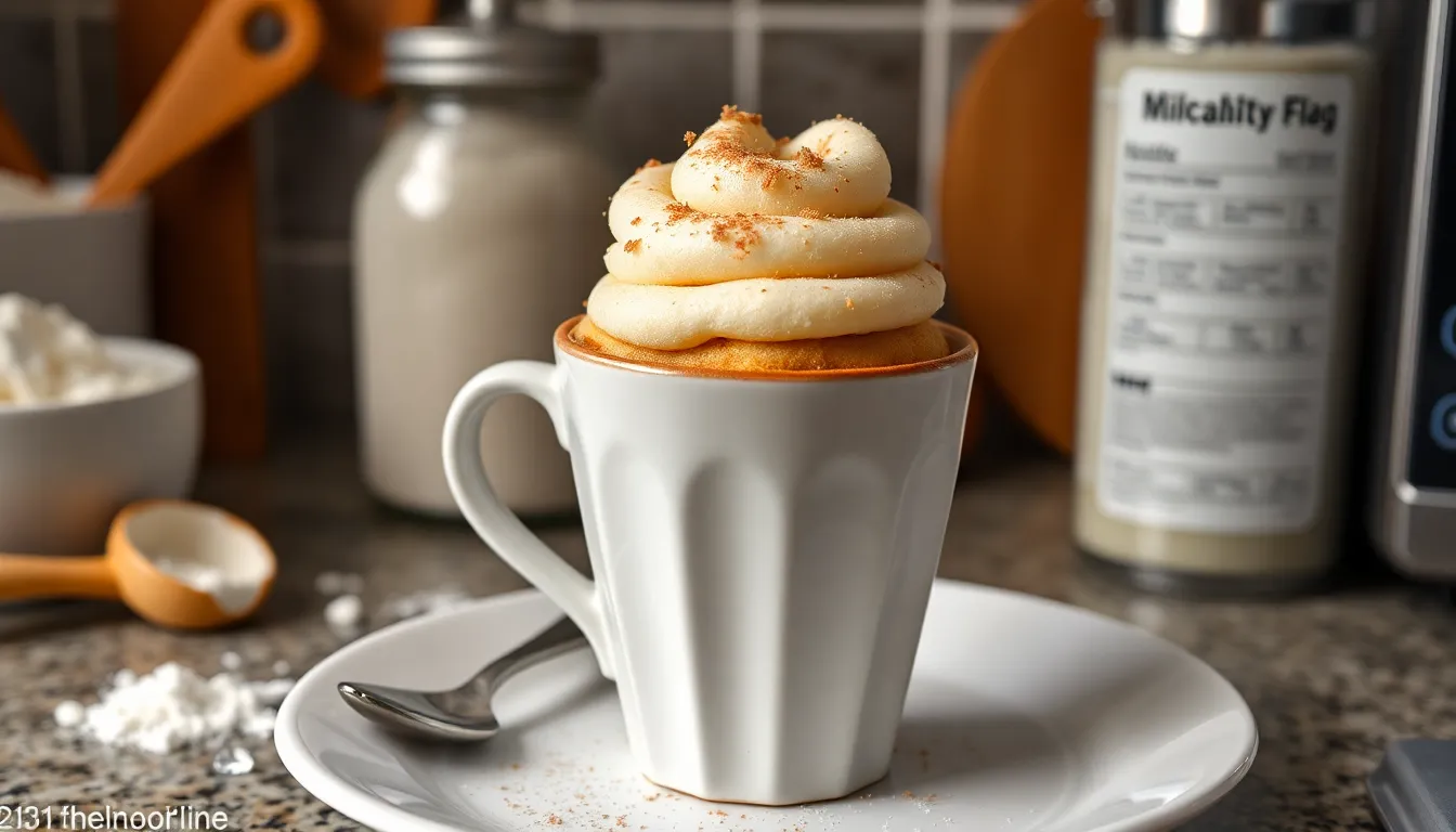 Easy 5-Minute Snickerdoodle Mug Cake Recipe (Ready in Your Microwave!) 12 Easy 5-Minute Snickerdoodle Mug Cake Recipe (Ready in Your Microwave!) 11