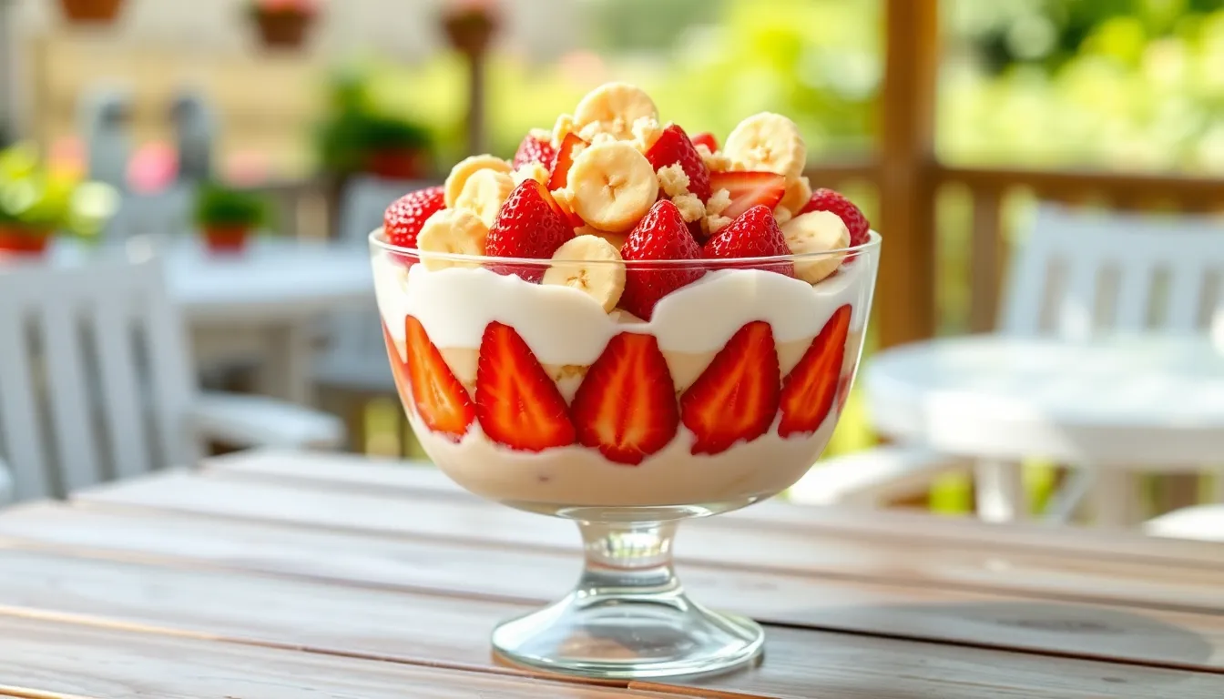 Easy Strawberry Banana Pudding Recipe - No-Bake Dessert in 30 Minutes 12 Easy Strawberry Banana Pudding Recipe - No-Bake Dessert in 30 Minutes 11