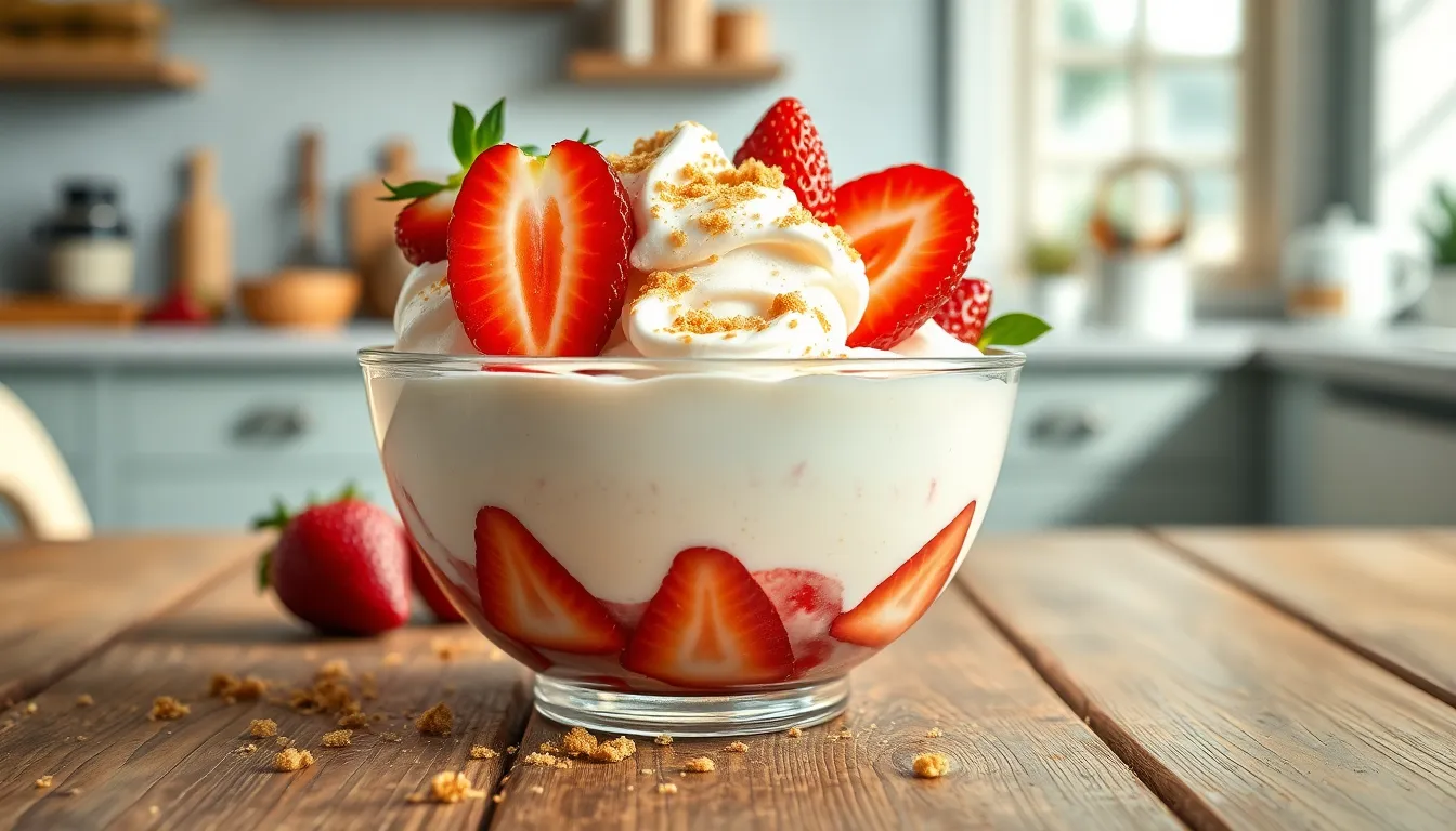 Homemade Strawberry Cheesecake Ice Cream Recipe (No-Bake Summer Treat!) 12 Homemade Strawberry Cheesecake Ice Cream Recipe (No-Bake Summer Treat!) 11
