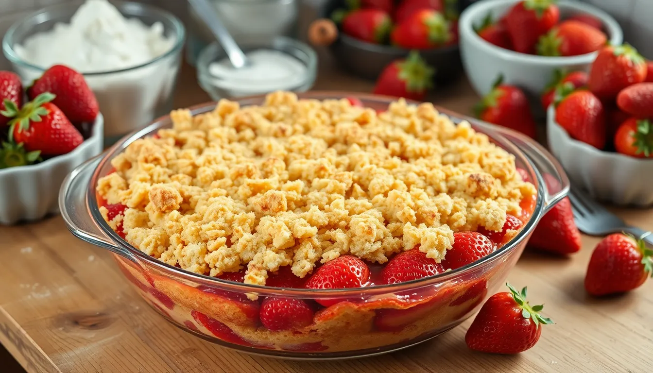 Easy Strawberry Crumble Recipe: Perfect Buttery Crisp Topping Every Time 12 Easy Strawberry Crumble Recipe: Perfect Buttery Crisp Topping Every Time 11