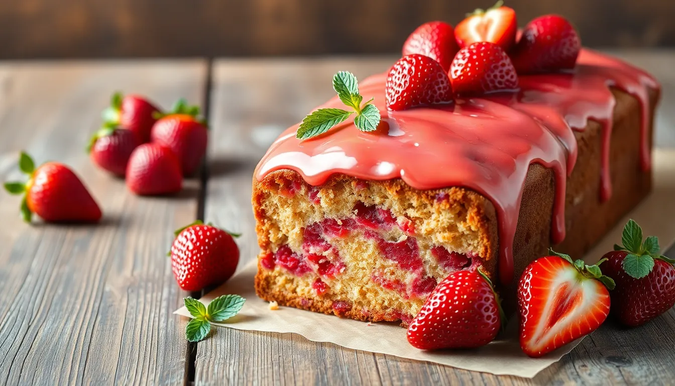 Perfect Strawberry Pound Cake Recipe: Moist, Buttery & Bursting with Fresh Berries 12 Perfect Strawberry Pound Cake Recipe: Moist, Buttery & Bursting with Fresh Berries 11