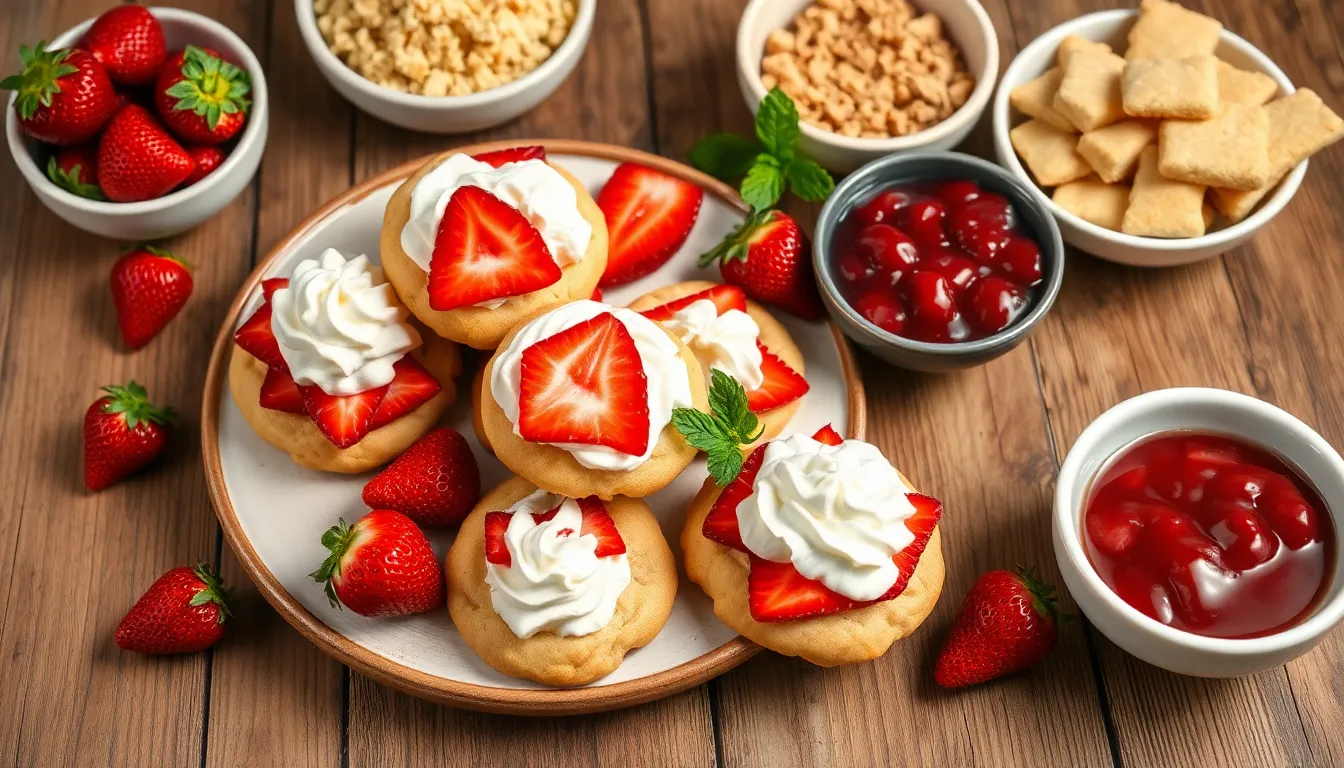 Easy Strawberry Shortcake Cookies Recipe (Ready in 30 Minutes!) 12 Easy Strawberry Shortcake Cookies Recipe (Ready in 30 Minutes!) 11