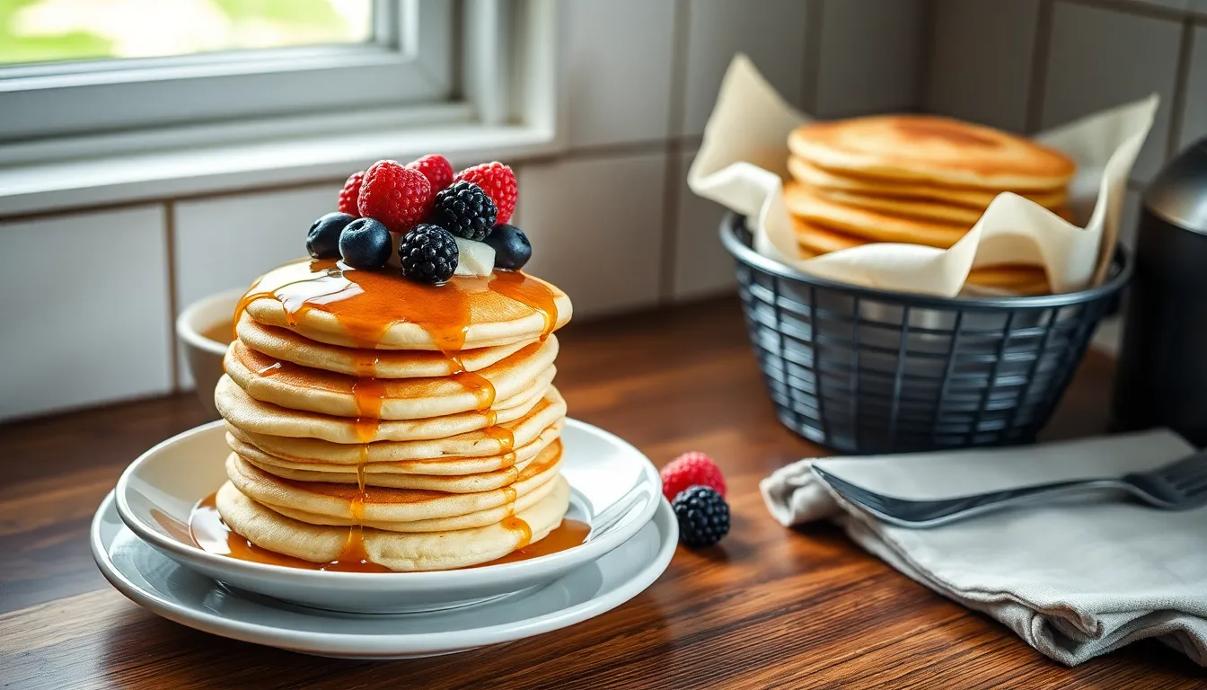 The Ultimate Sweet Cream Pancakes Recipe - Fluffy, Rich & Restaurant-Quality 12 The Ultimate Sweet Cream Pancakes Recipe - Fluffy, Rich & Restaurant-Quality 11