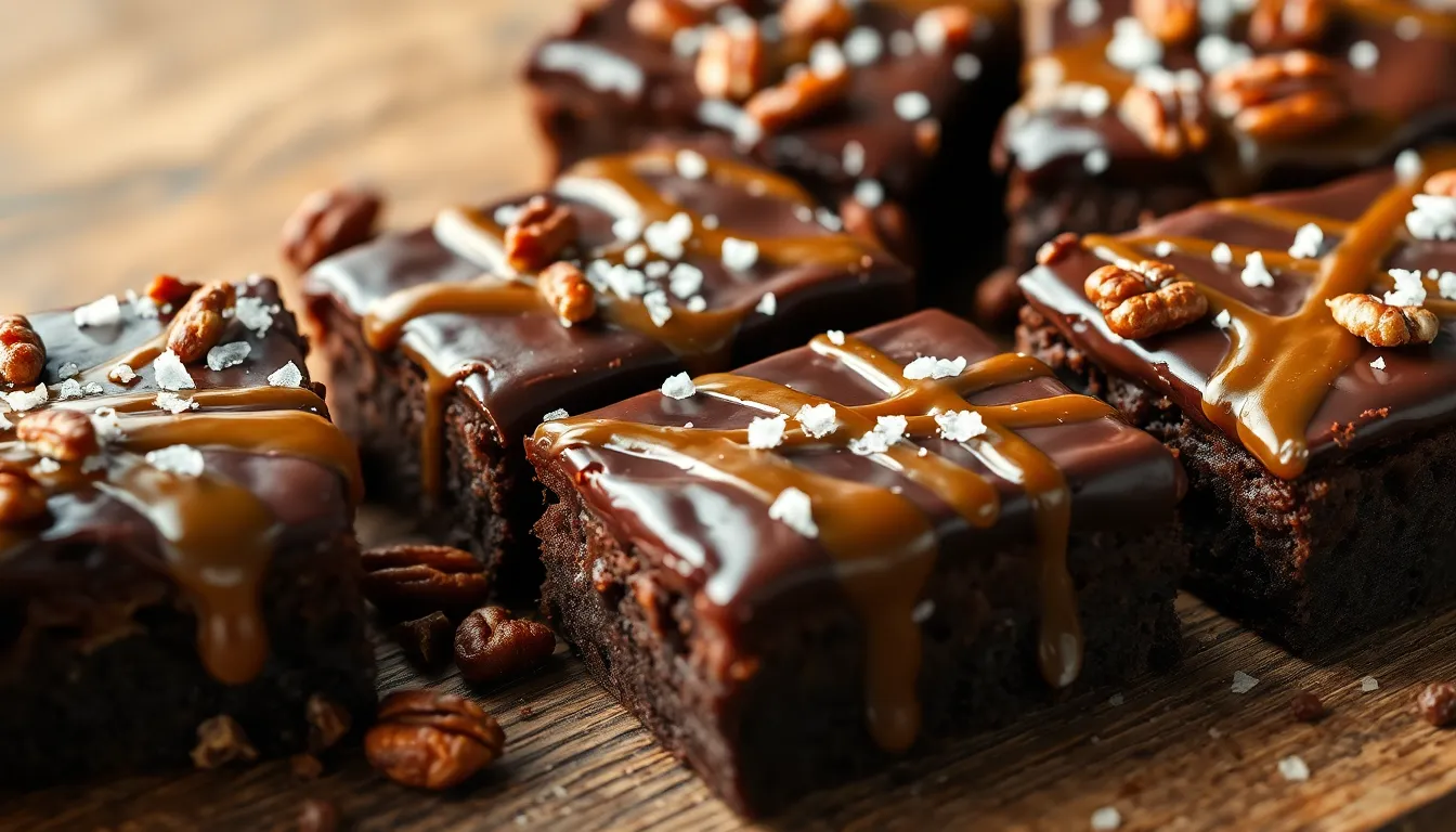 Ultimate Turtle Brownies Recipe: Rich Chocolate, Gooey Caramel & Crunchy Pecans 12 Ultimate Turtle Brownies Recipe: Rich Chocolate, Gooey Caramel & Crunchy Pecans 11