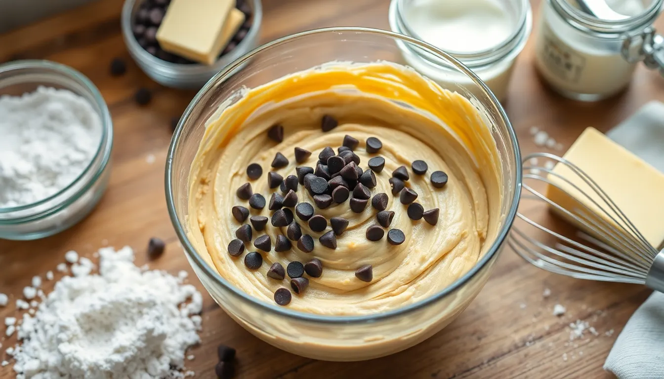 5-Minute Vegan Cookie Dough Recipe (Safe to Eat Raw & Dairy-Free!) 12 5-Minute Vegan Cookie Dough Recipe (Safe to Eat Raw & Dairy-Free!) 11
