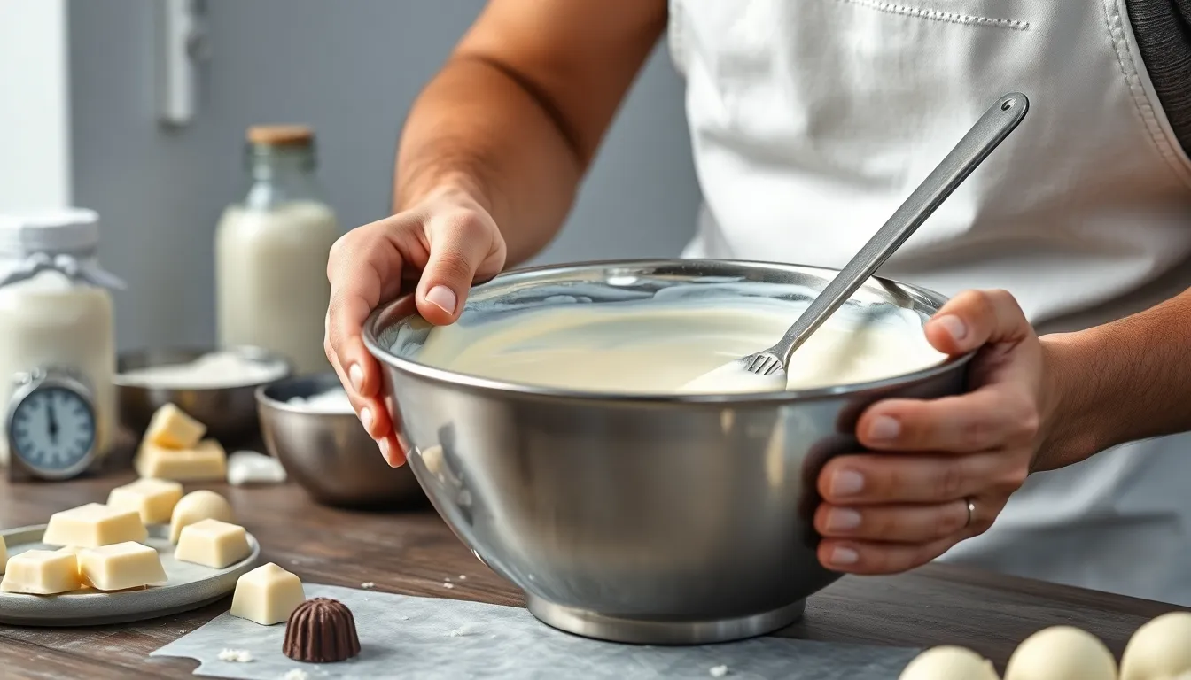 Easy White Chocolate Truffles Recipe: Luxurious Homemade Treats in 30 Minutes 12 Easy White Chocolate Truffles Recipe: Luxurious Homemade Treats in 30 Minutes 11