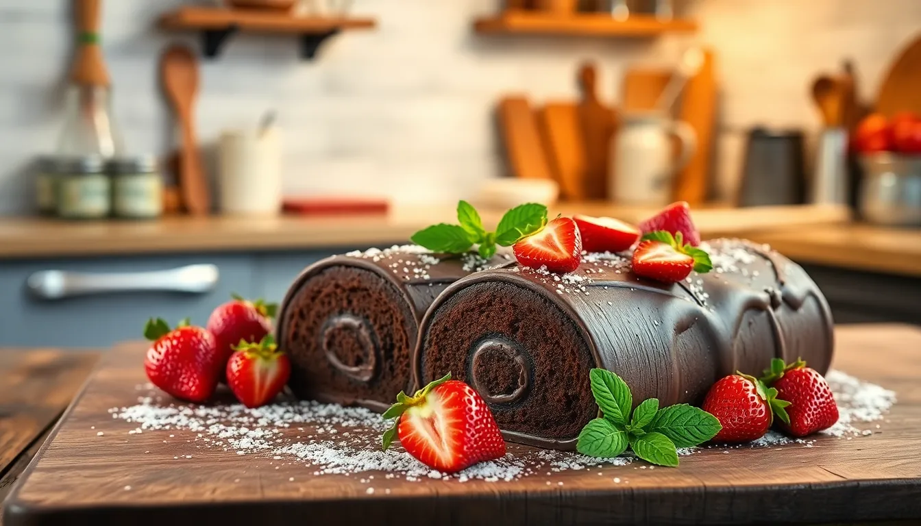 Perfect Chocolate Cake Roll Recipe: Easy Step-by-Step Guide for Beginners 14 Perfect Chocolate Cake Roll Recipe: Easy Step-by-Step Guide for Beginners 13