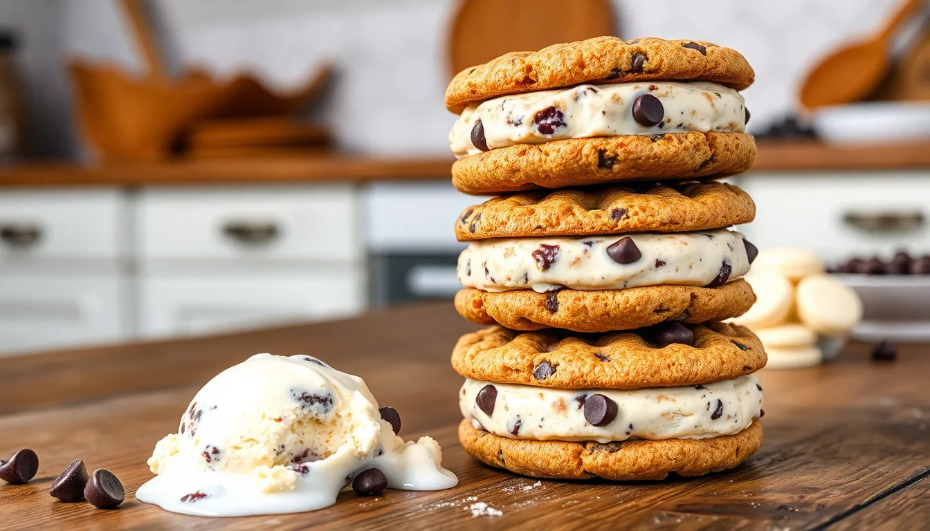 How to Make Perfect Chocolate Chip Cookie Ice Cream Sandwiches (Easy Recipe!) 14 How to Make Perfect Chocolate Chip Cookie Ice Cream Sandwiches (Easy Recipe!) 13