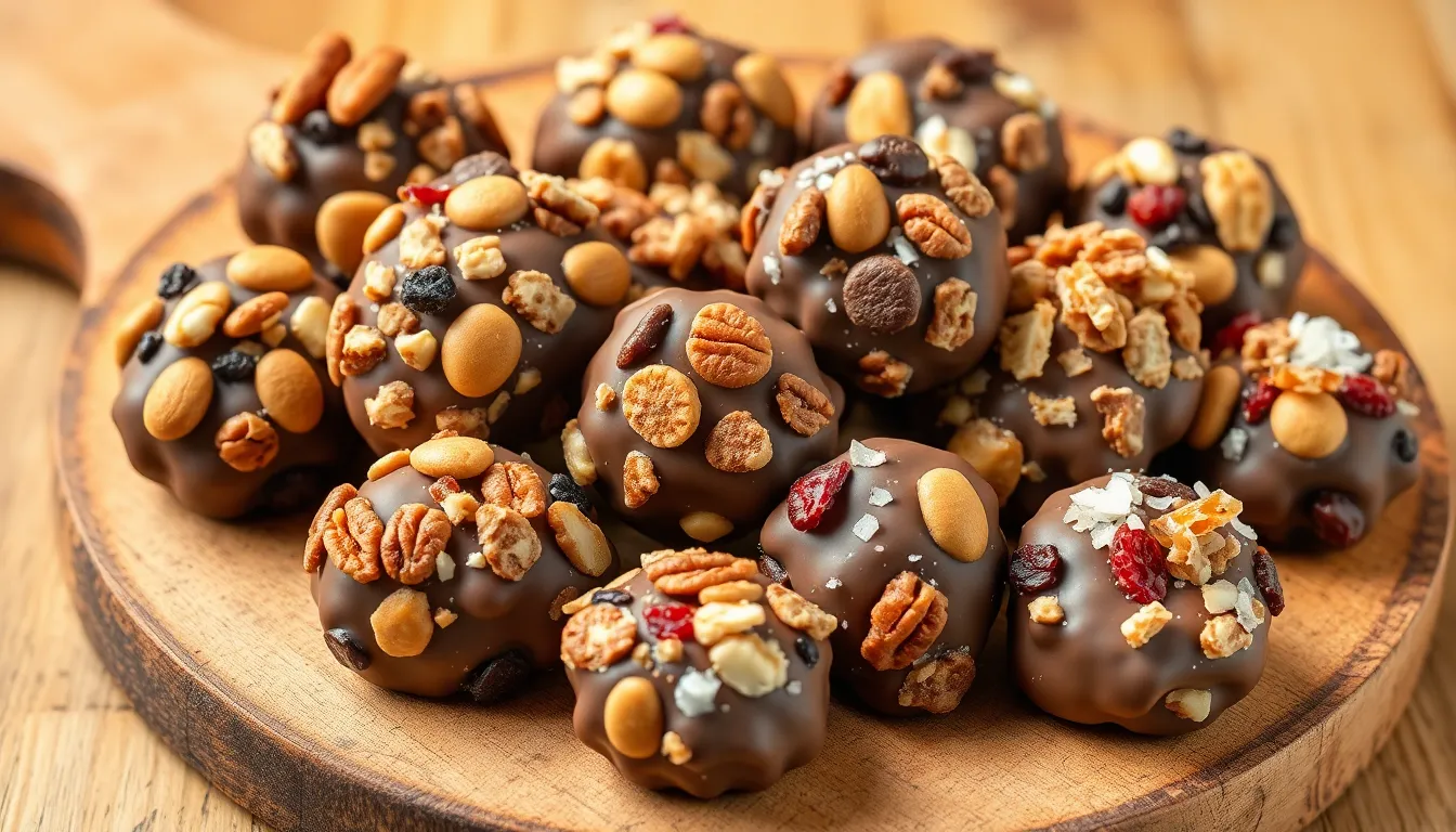 Easy 3-Ingredient Chocolate Peanut Butter Peanut Clusters Recipe (Ready in 30 Minutes!) 14 Easy 3-Ingredient Chocolate Peanut Butter Peanut Clusters Recipe (Ready in 30 Minutes!) 13
