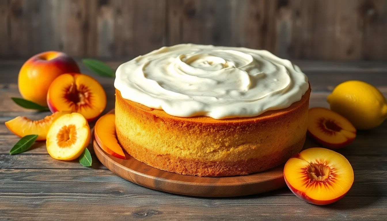 Easy Peach Cake Recipe: Moist One-Bowl Summer Dessert Ready in 45 Minutes 14 Easy Peach Cake Recipe: Moist One-Bowl Summer Dessert Ready in 45 Minutes 13