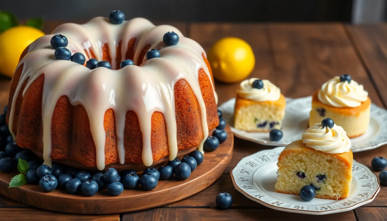 Easy Lemon Blueberry Cake Recipe - Moist, Fluffy & Bursting with Fresh Flavor 14 Easy Lemon Blueberry Cake Recipe - Moist, Fluffy & Bursting with Fresh Flavor 13
