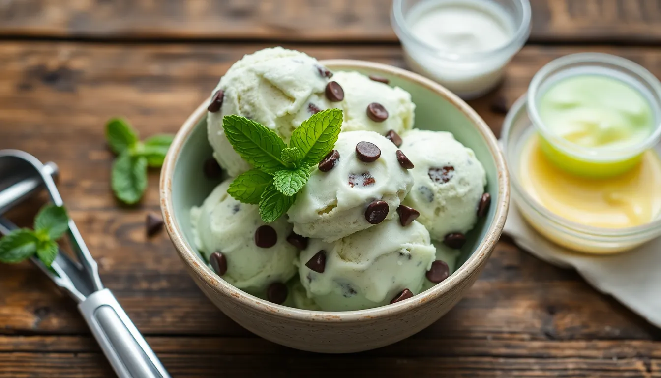 How to Make Perfect Mint Chocolate Chip Ice Cream at Home (Easy Recipe + Tips) 13