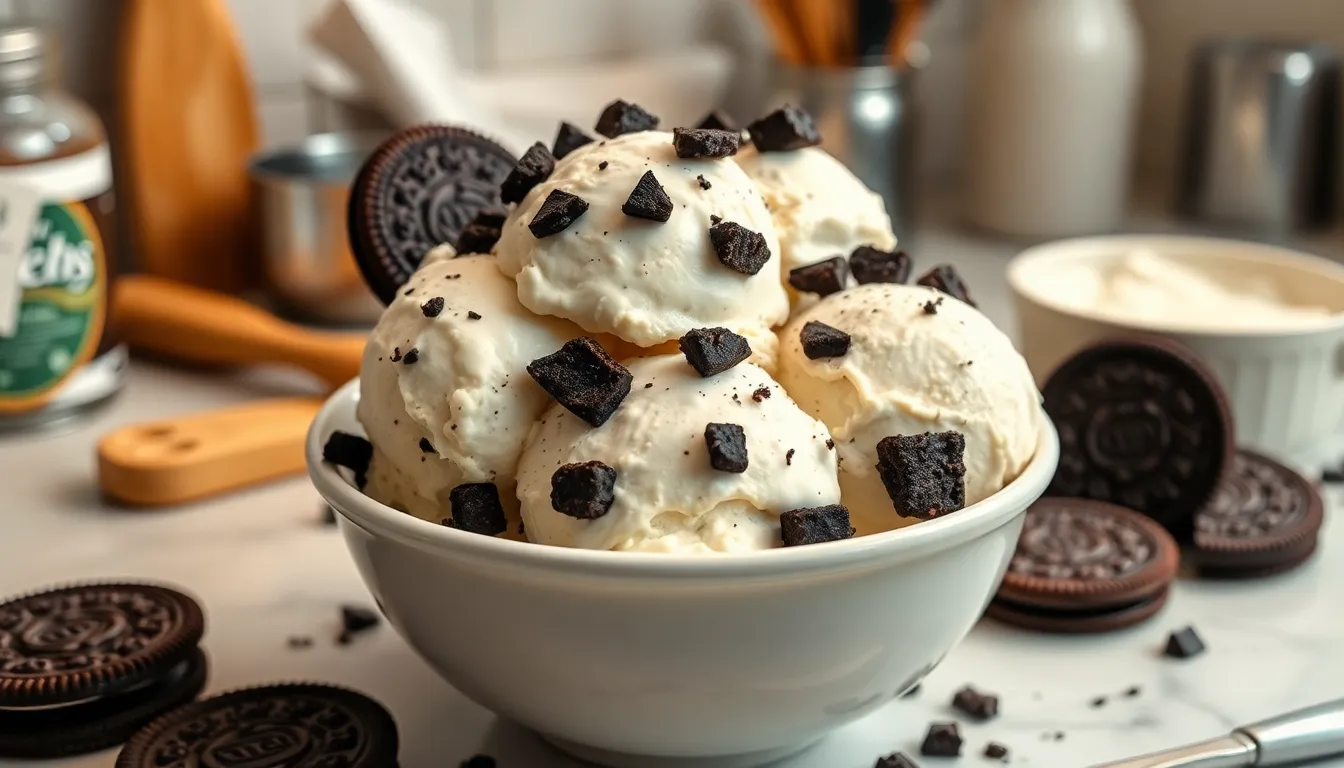 Homemade Oreo Ice Cream Recipe: Creamy, Chunky & Better Than Store-Bought 14 Homemade Oreo Ice Cream Recipe: Creamy, Chunky & Better Than Store-Bought 13