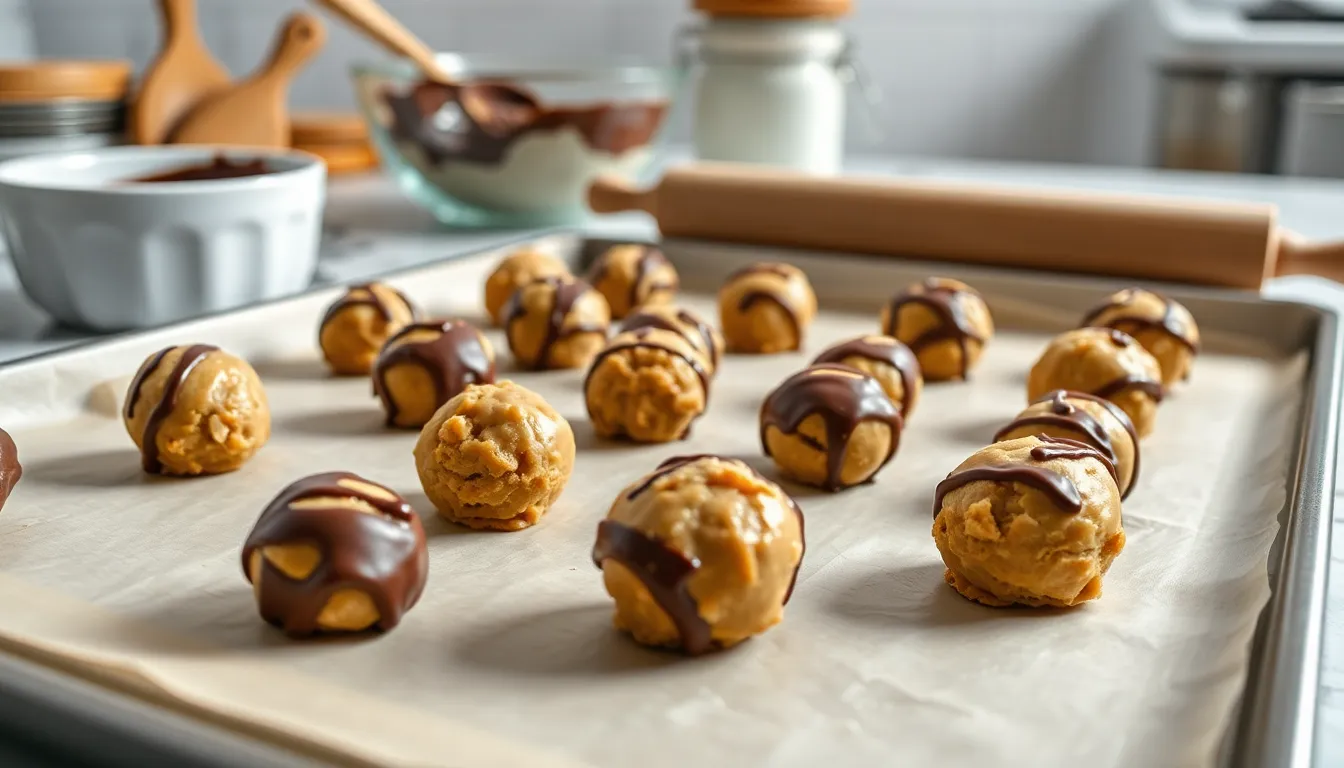Easy No-Bake Peanut Butter Balls with Rice Krispies (Ready in 15 Minutes!) 14 Easy No-Bake Peanut Butter Balls with Rice Krispies (Ready in 15 Minutes!) 13