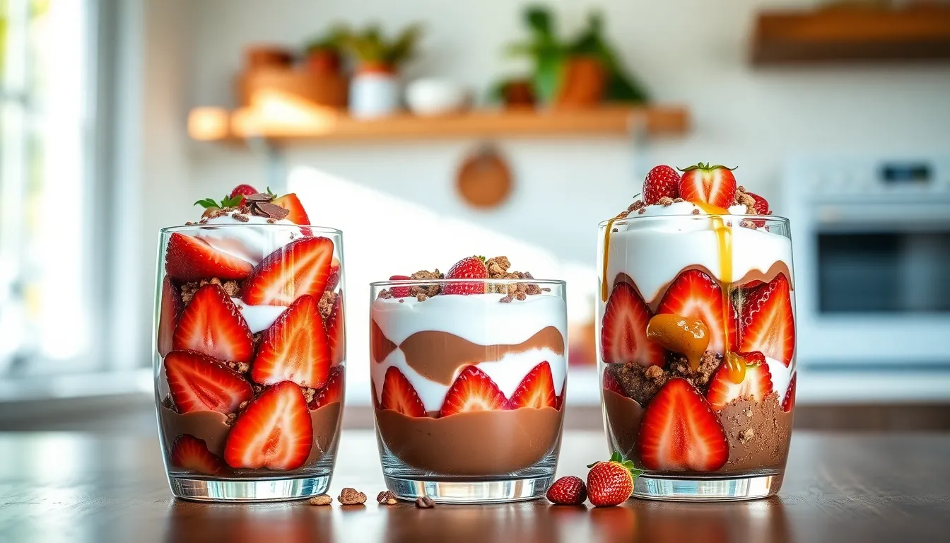 Easy Strawberry Parfait Recipe: 5-Minute Layered Dessert That Looks Fancy 14 Easy Strawberry Parfait Recipe: 5-Minute Layered Dessert That Looks Fancy 13