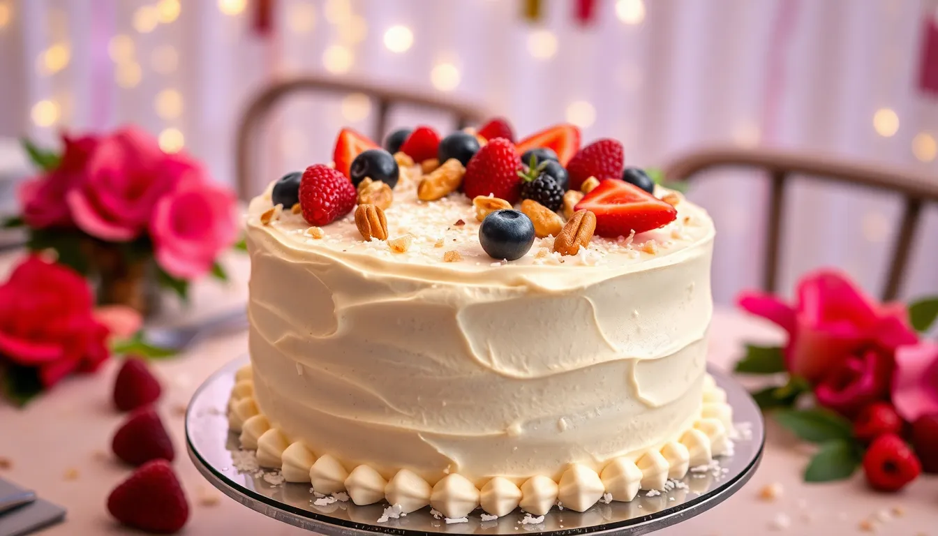 Perfect Vegan Vanilla Cake Recipe: Moist, Fluffy & Dairy-Free 14 Perfect Vegan Vanilla Cake Recipe: Moist, Fluffy & Dairy-Free 13